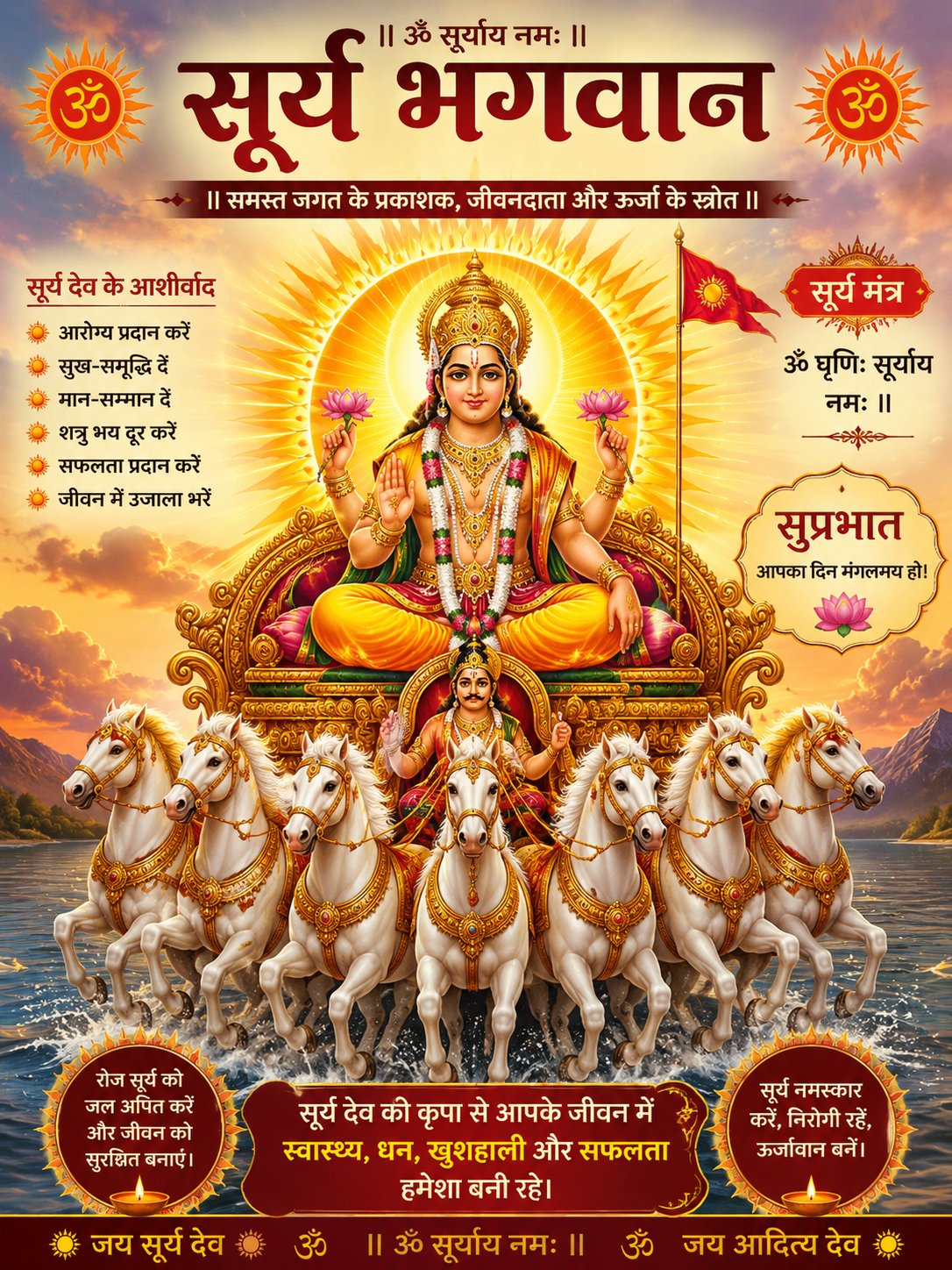 ☀️ ॐ घृणिः सूर्याय नमः ☀️