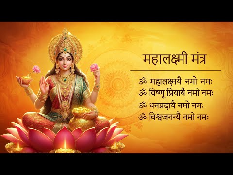 ॐ श्री महालक्ष्म्यै नमः